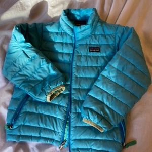 Patagonia Light Puffer, Turquoise, 4T
